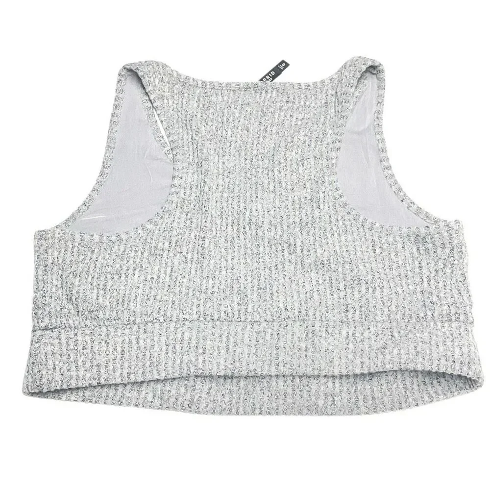 Torrid Sleep Gray Soft Terry Sports Bra